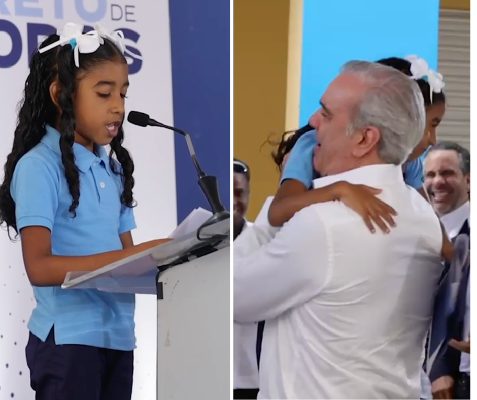 niña conquistó presidente