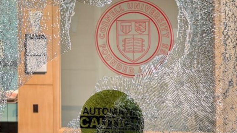 vandalismo universidad cornell